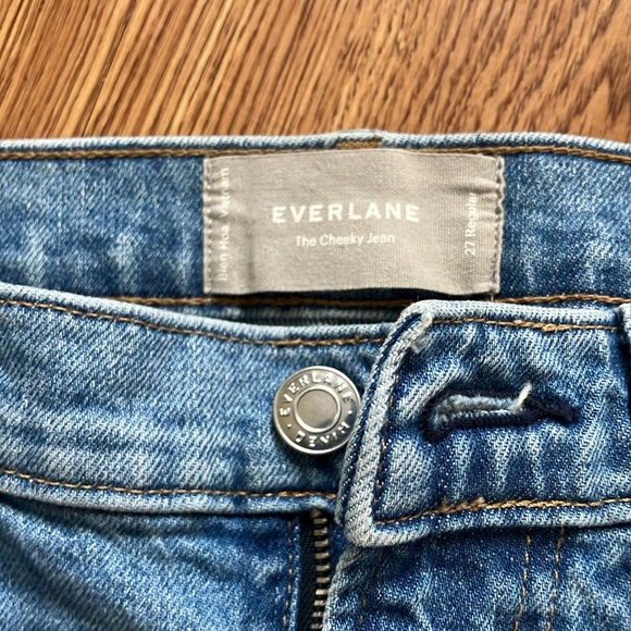 💙Everlane Original Cheeky Jean sz 27 Like New💙 - Picture 3 of 4